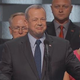 Retired Marine Gen. John Allen and his multicultural backdrop. (Credit: PBS)